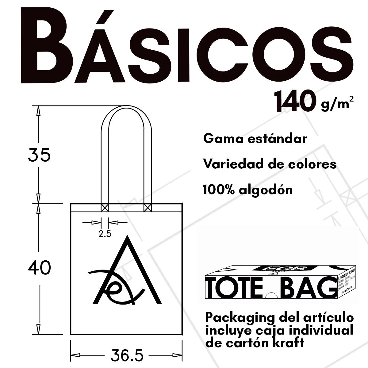 Tote bag básicos