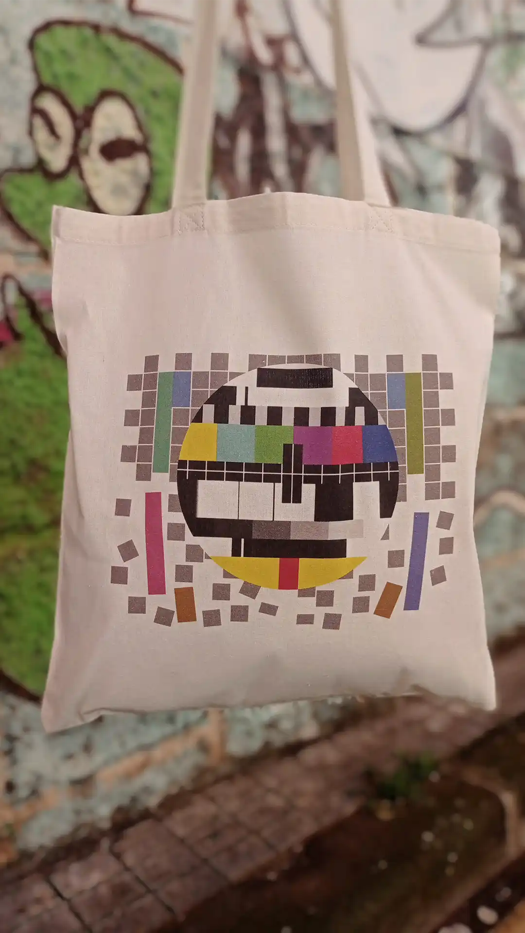 Tote bag de la Carta de Ajuste, televisión de los 80