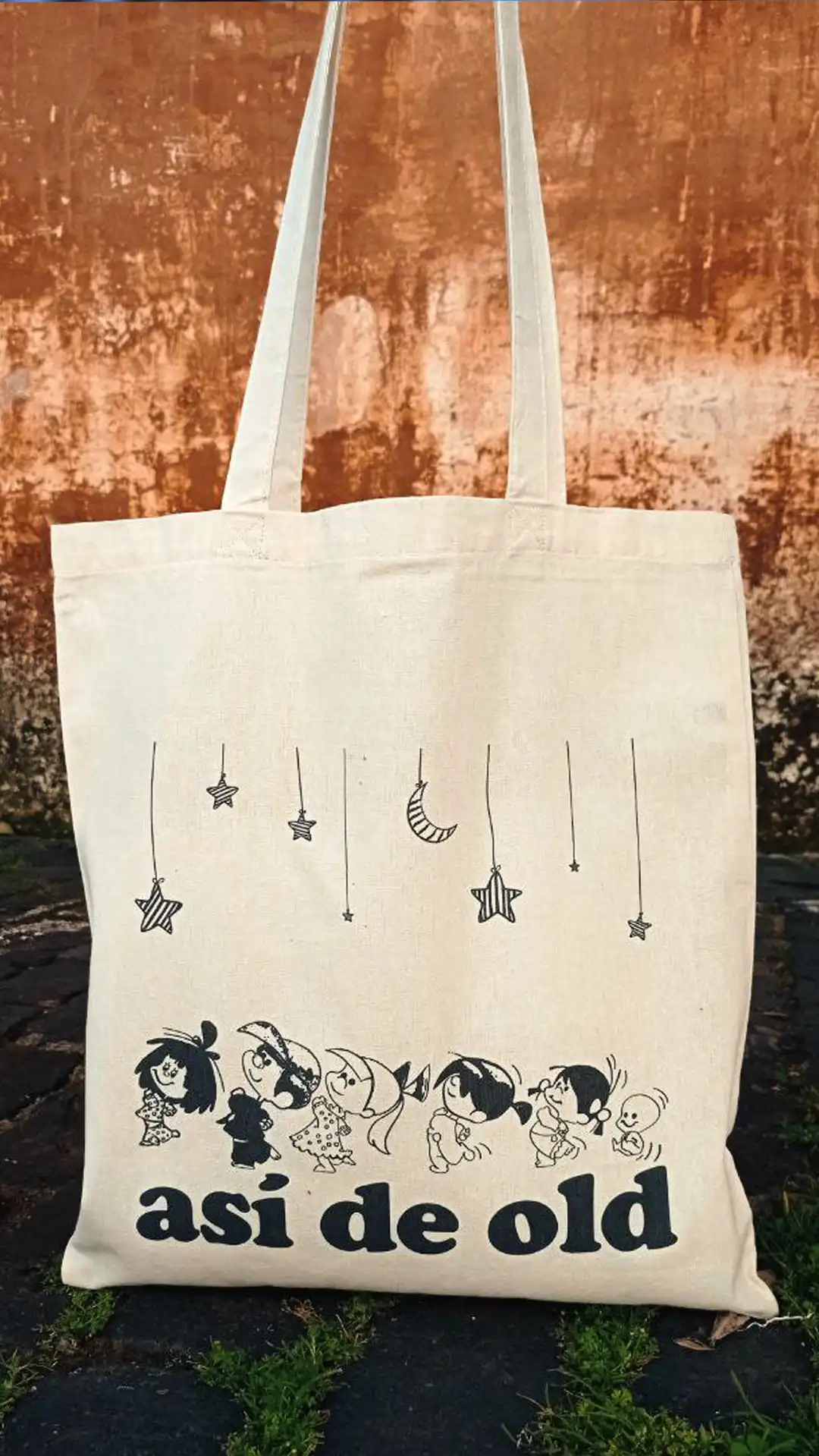 Tote bag Vamos a la cama con la familia Telerin