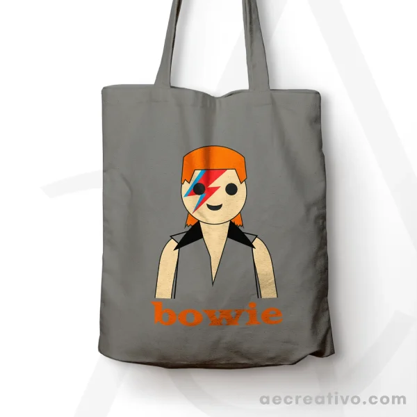 Bolso de tela de Serie clicks Bowie