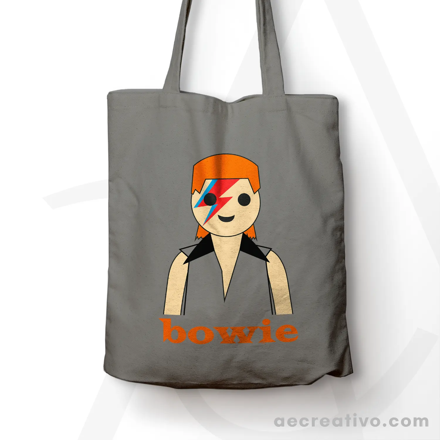 Bolso de tela de Serie clicks Bowie