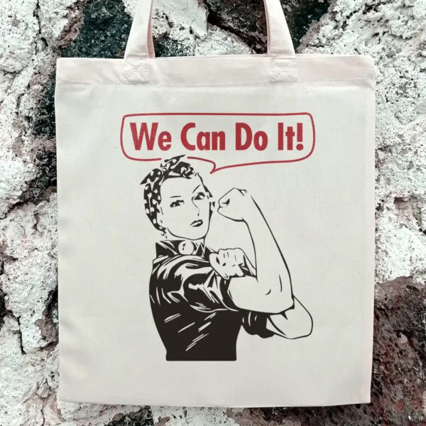 Tote bag We can do it (Rosie the Riveter)