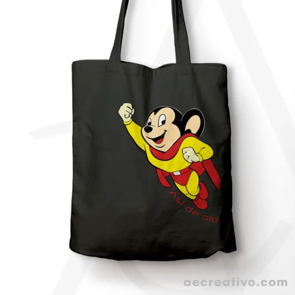 Super Ratón bolso de tela